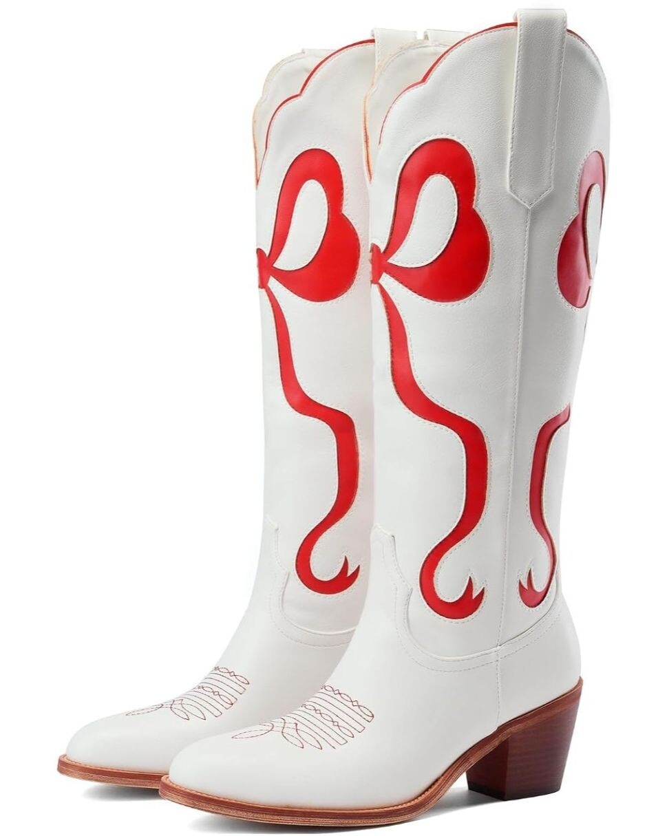 Bota cowboy abajo de la rodilla para mujer 2