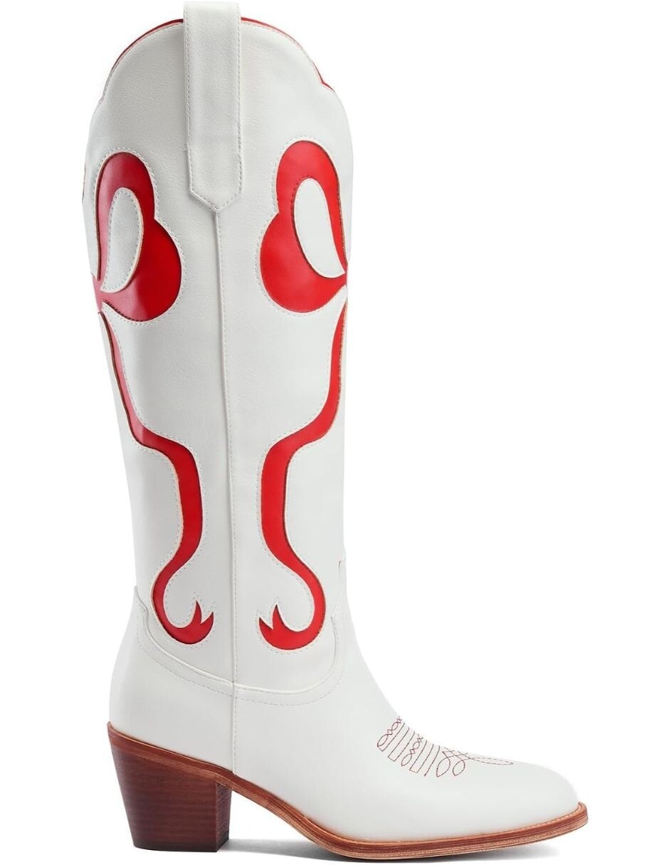 Bota cowboy abajo de la rodilla para mujer 5