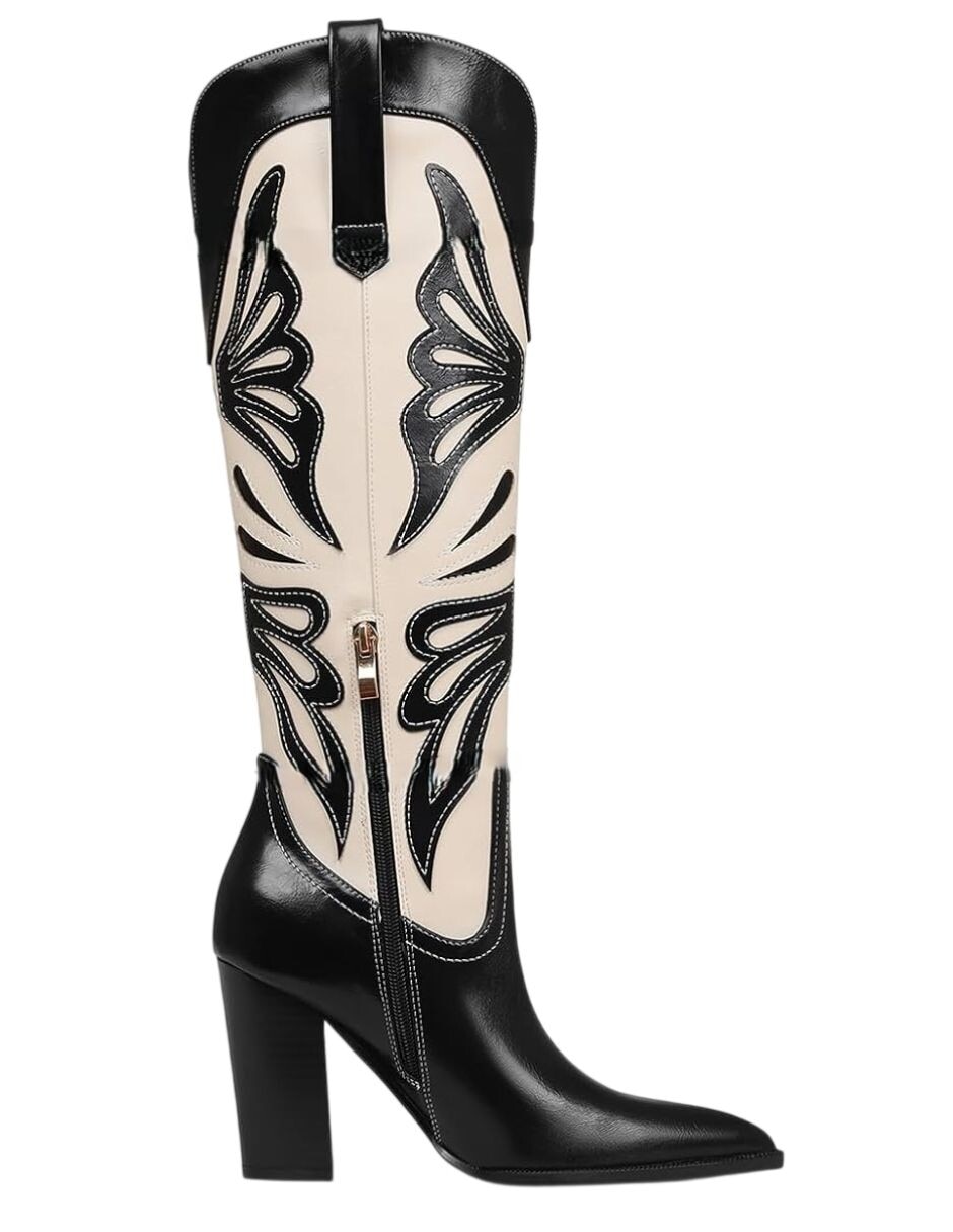 Bota cowboy abajo de la rodilla para mujer 2