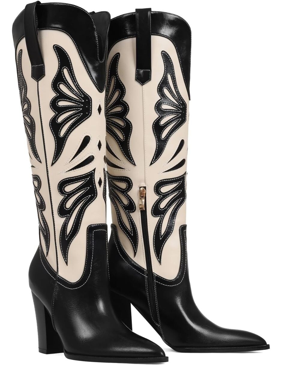 Bota cowboy abajo de la rodilla para mujer 3