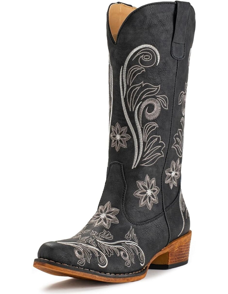 Bota cowboy abajo de la rodilla para mujer 2