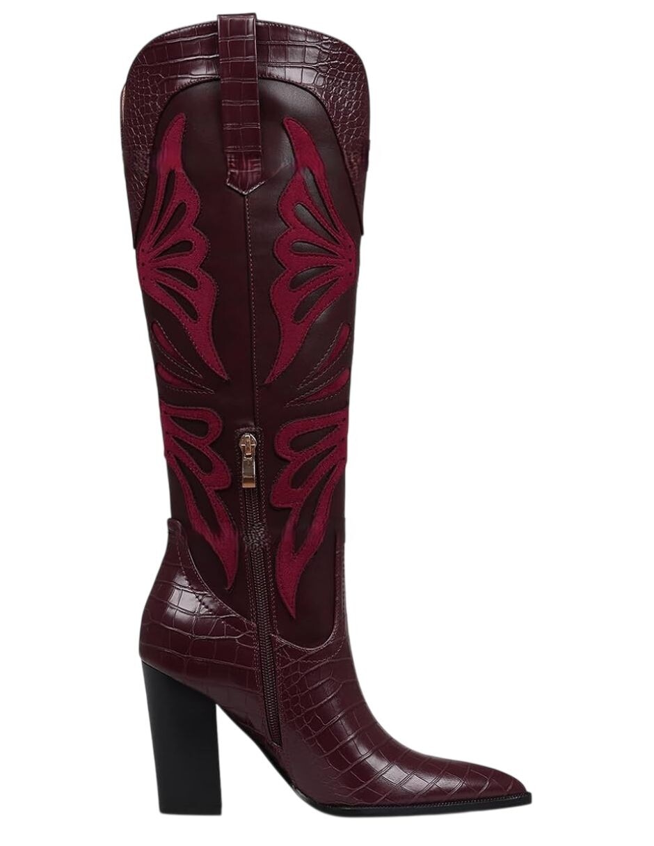 Bota cowboy abajo de la rodilla para mujer 2