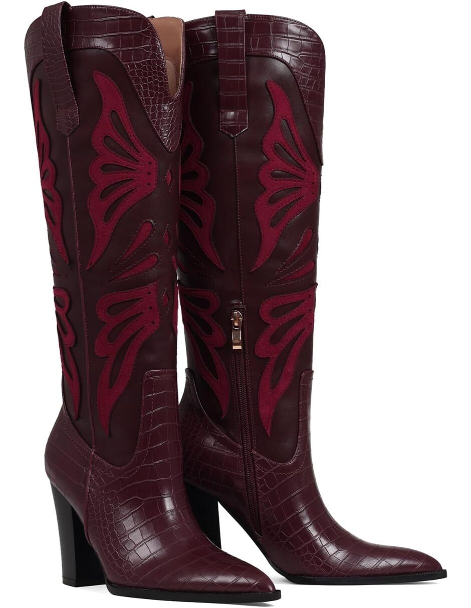 Bota cowboy abajo de la rodilla para mujer 3