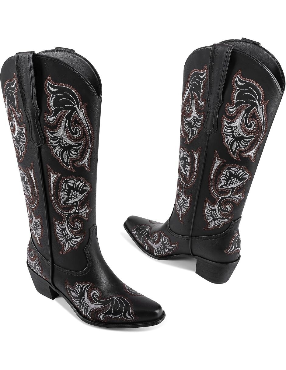Bota cowboy abajo de la rodilla para mujer 5