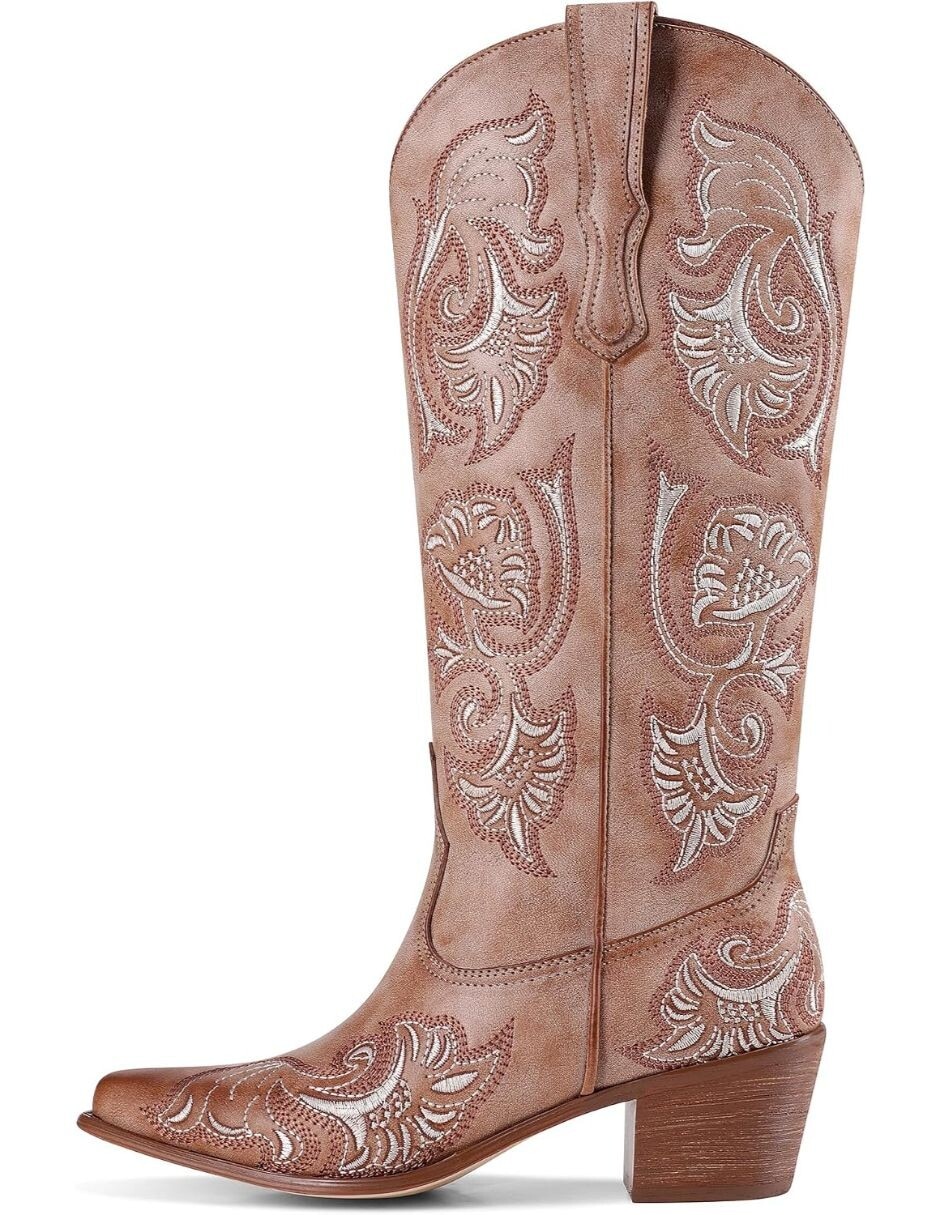 Bota cowboy abajo de la rodilla para mujer Bota cowboy abajo de la rodilla para mujer