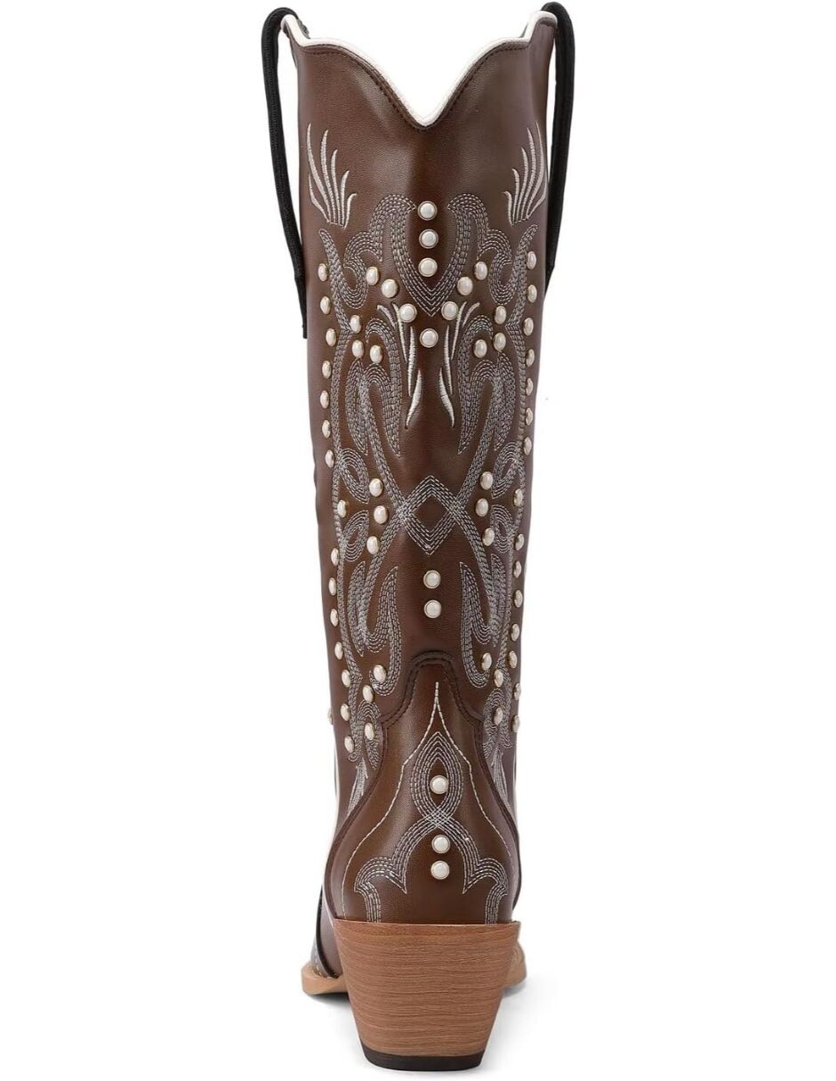 Bota cowboy abajo de la rodilla para mujer 3