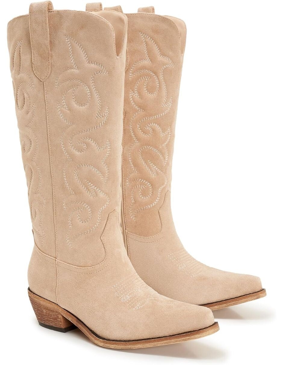 Bota cowboy abajo de la rodilla para mujer 5