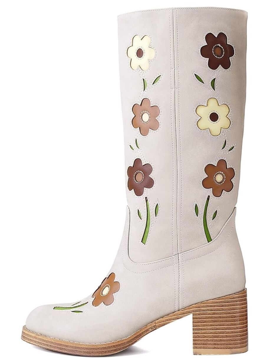 Bota cowboy abajo de la rodilla para mujer Bota cowboy abajo de la rodilla para mujer