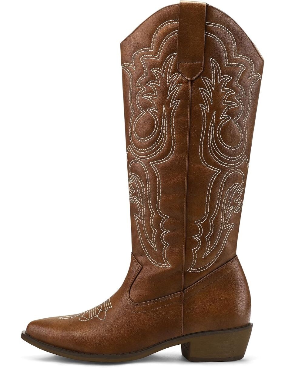 Bota cowboy abajo de la rodilla para mujer Bota cowboy abajo de la rodilla para mujer