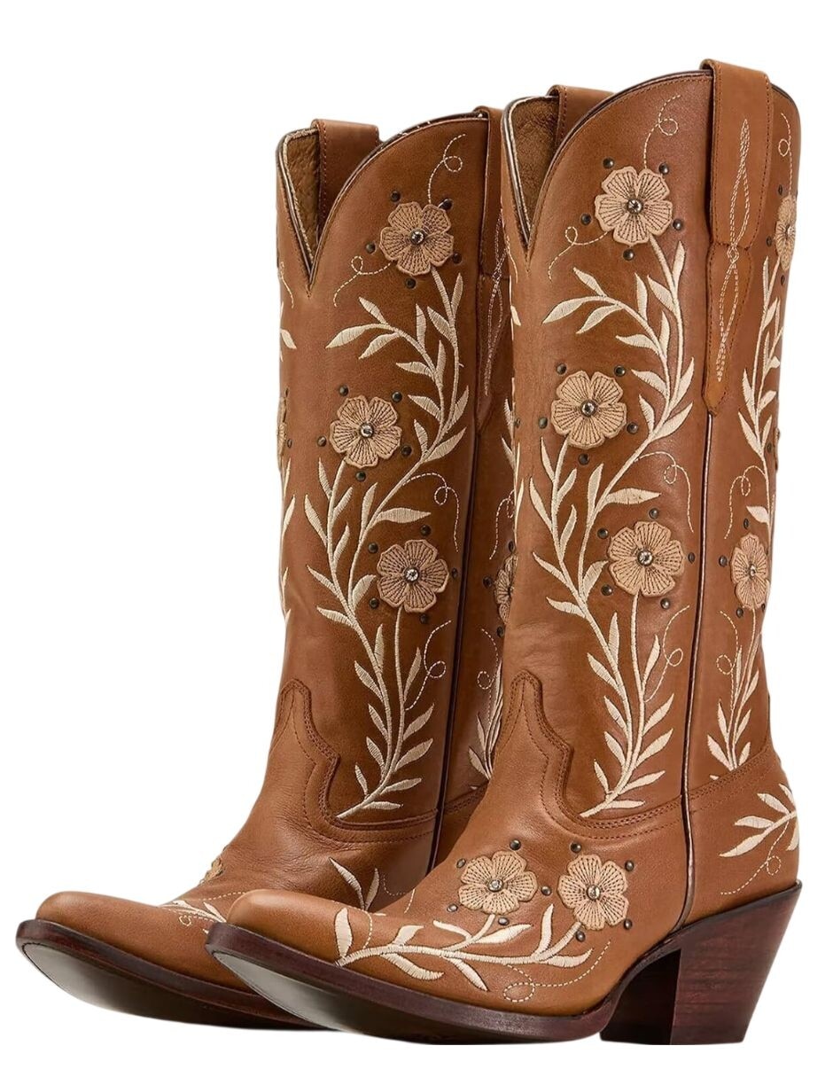 Bota cowboy abajo de la rodilla para mujer 5