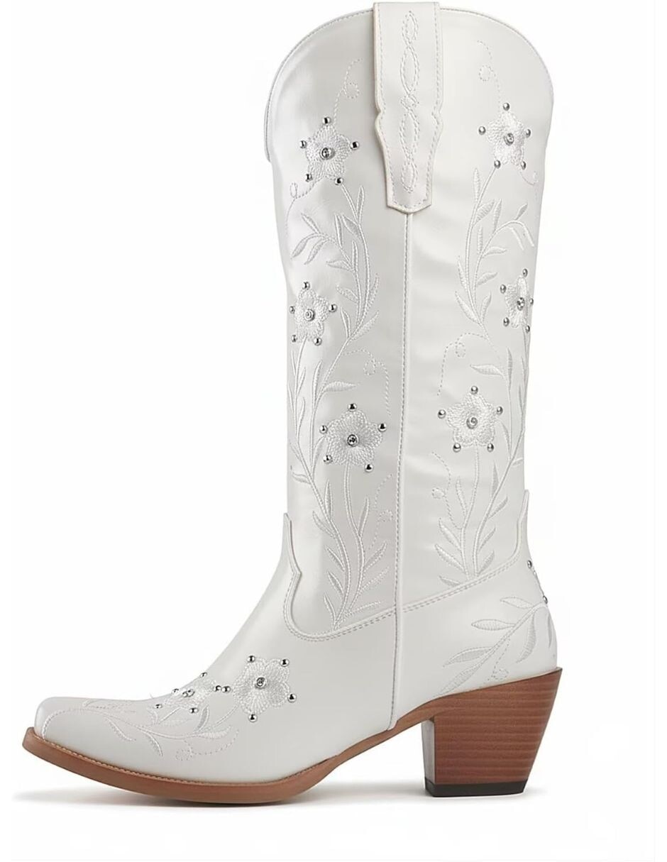 Bota cowboy abajo de la rodilla para mujer Bota cowboy abajo de la rodilla para mujer