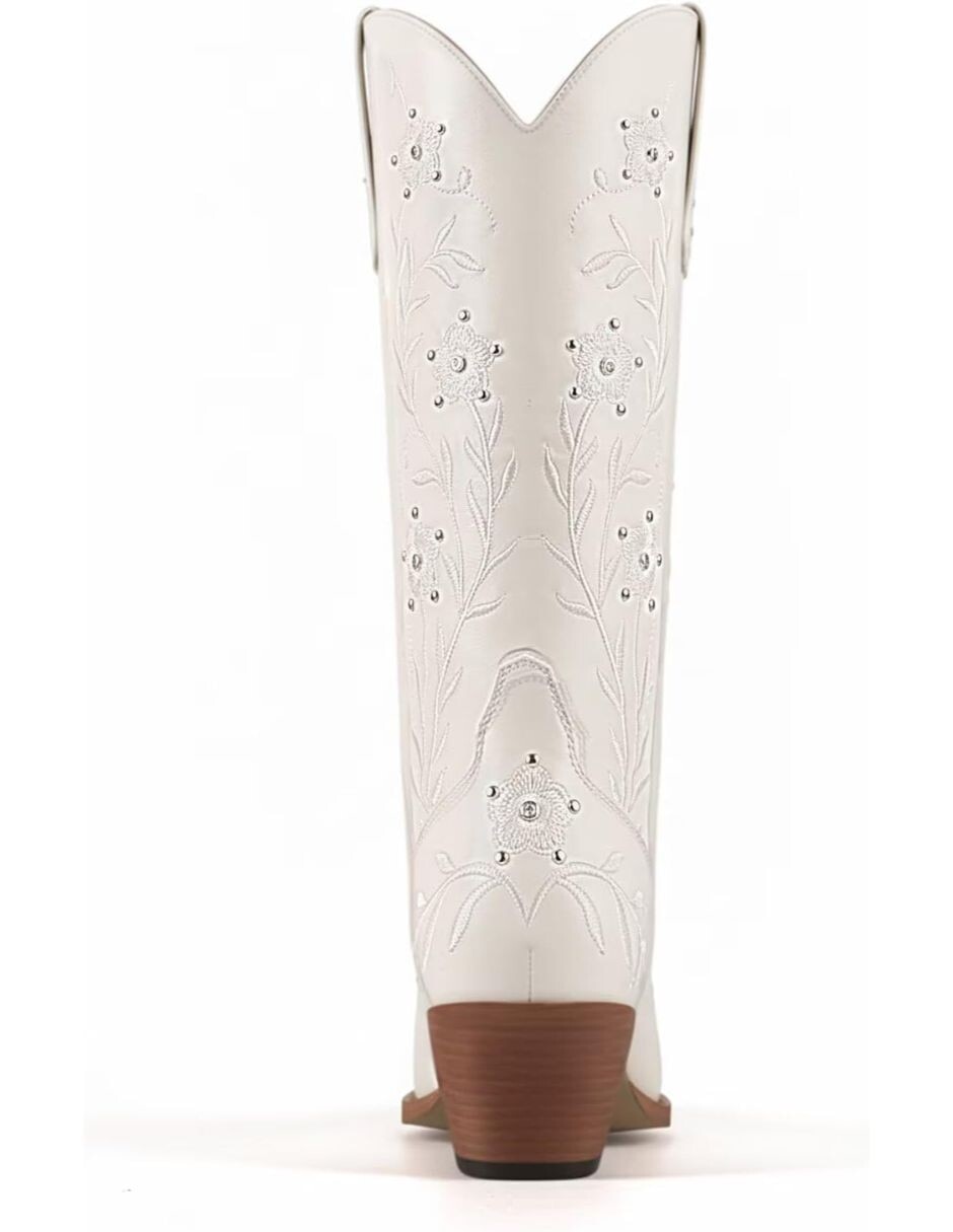 Bota cowboy abajo de la rodilla gwin para mujer