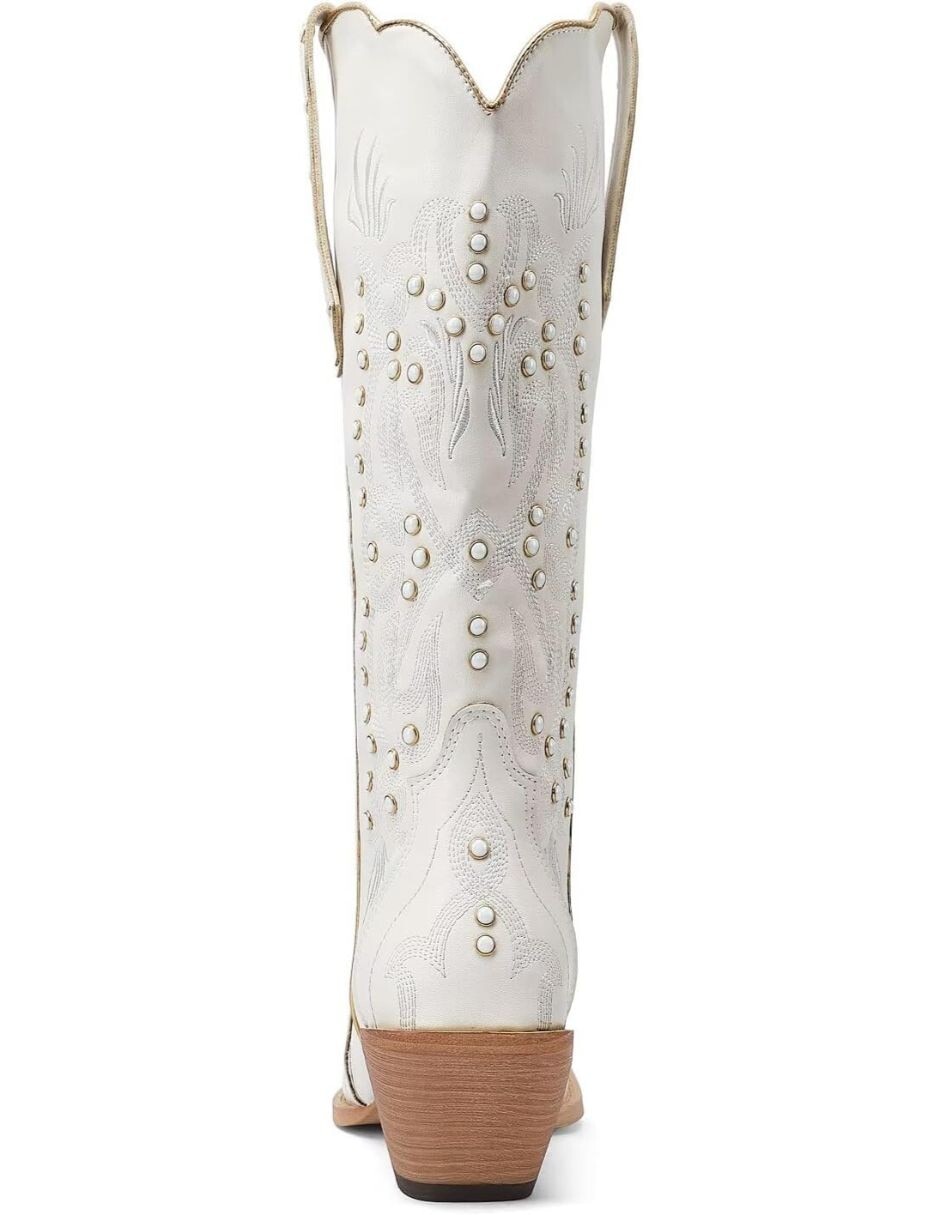 Bota cowboy abajo de la rodilla gwin para mujer