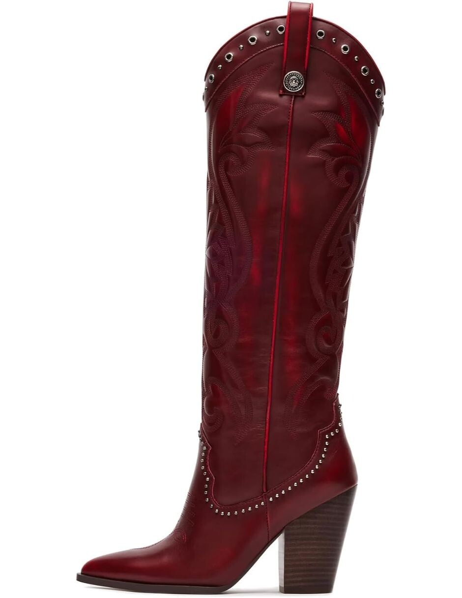 Bota cowboy abajo de la rodilla para mujer Bota cowboy abajo de la rodilla para mujer