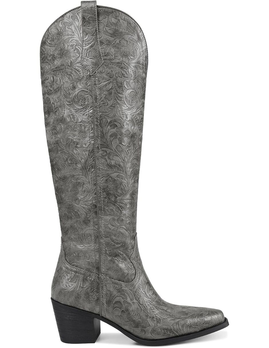 Bota cowboy abajo de la rodilla para mujer 5