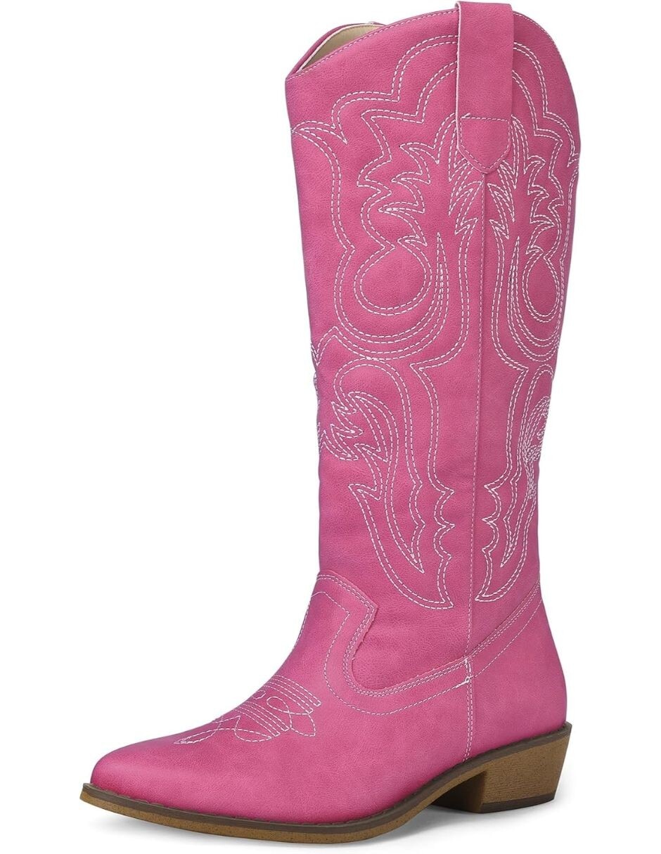 Bota cowboy abajo de la rodilla para mujer 2