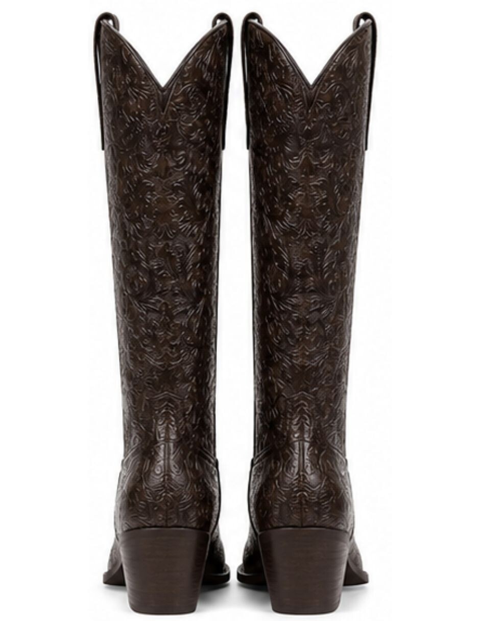 Bota cowboy abajo de la rodilla para mujer 5
