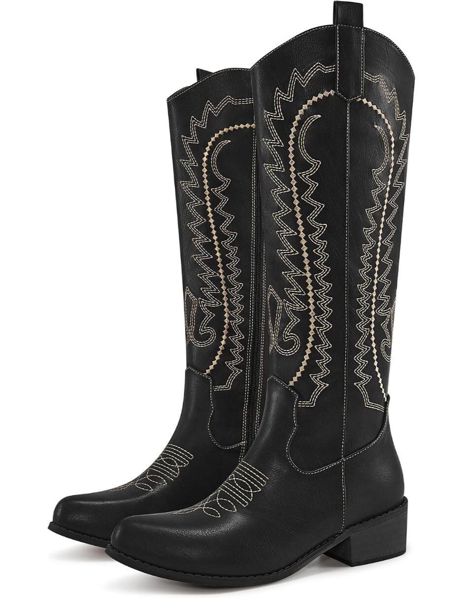 Bota cowboy abajo de la rodilla para mujer 2