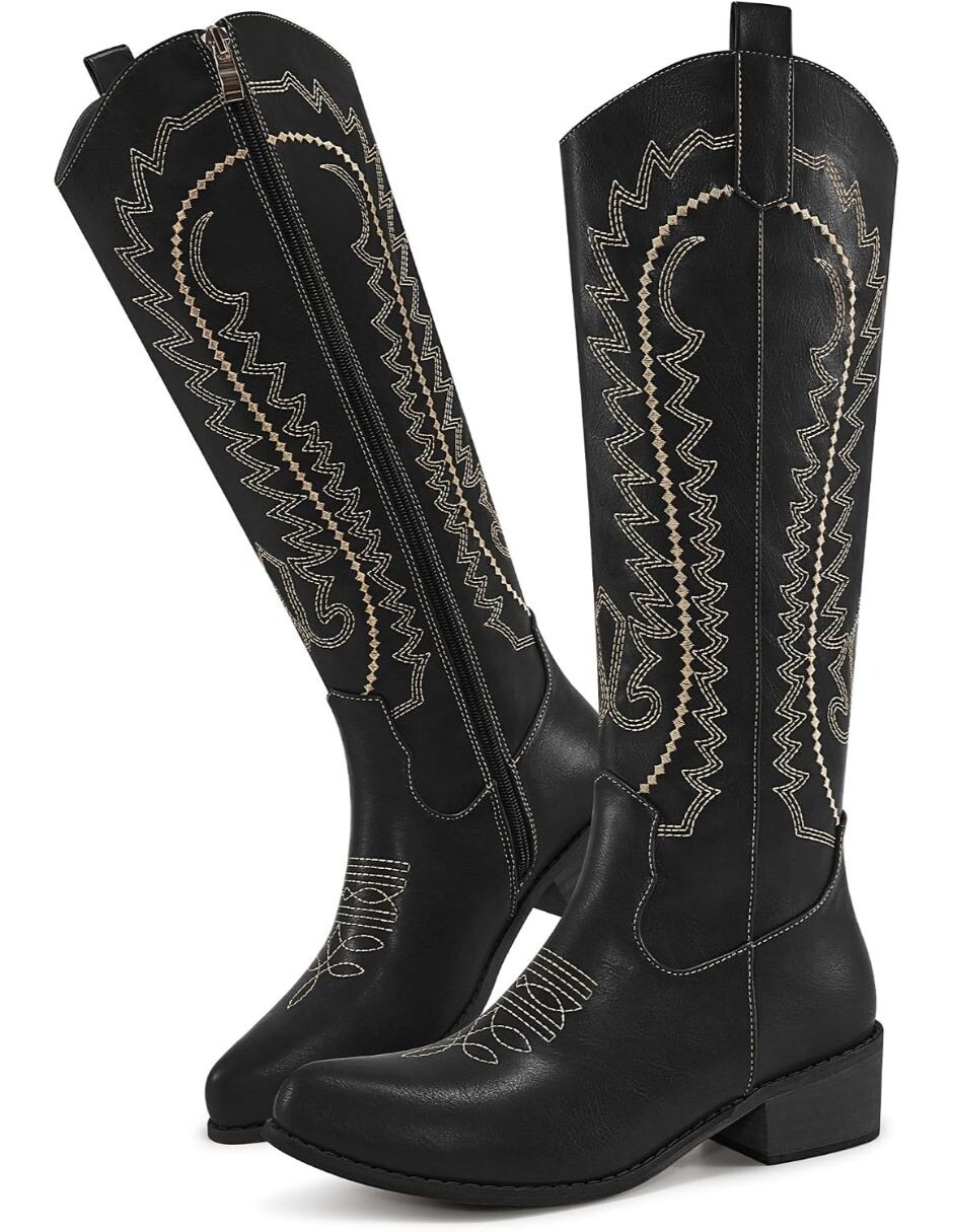 Bota cowboy abajo de la rodilla para mujer 5