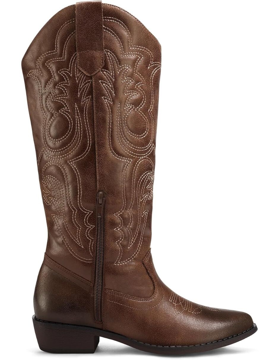 Bota cowboy abajo de la rodilla para mujer 5
