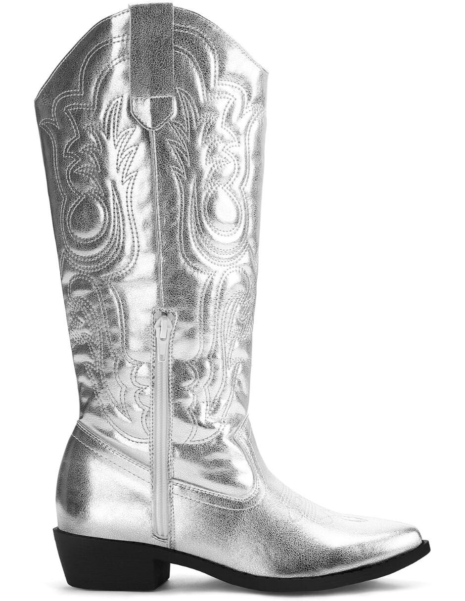 Bota cowboy abajo de la rodilla para mujer 5