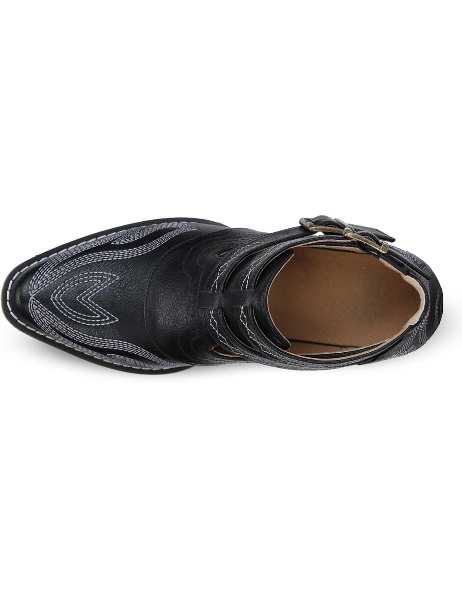 Bota cowboy al tobillo para mujer 5