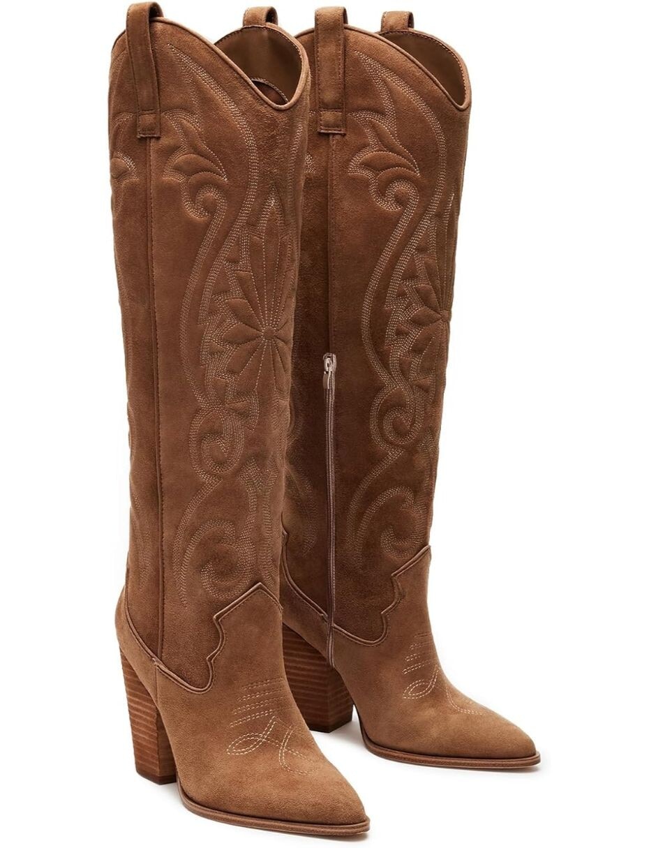 Bota cowboy abajo de la rodilla para mujer 5