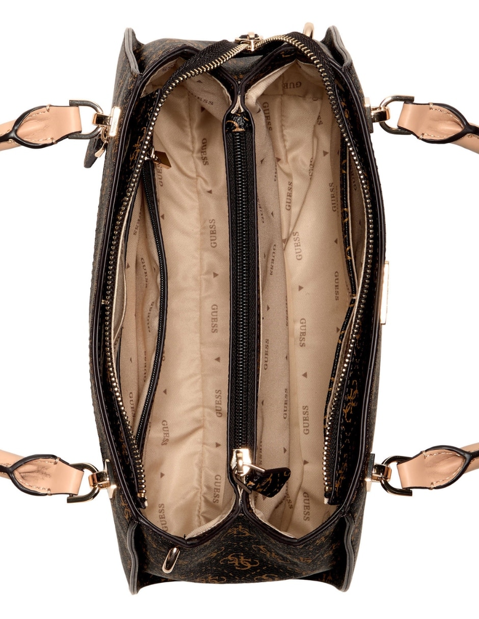 Bolsa satchel Guess para mujer 4