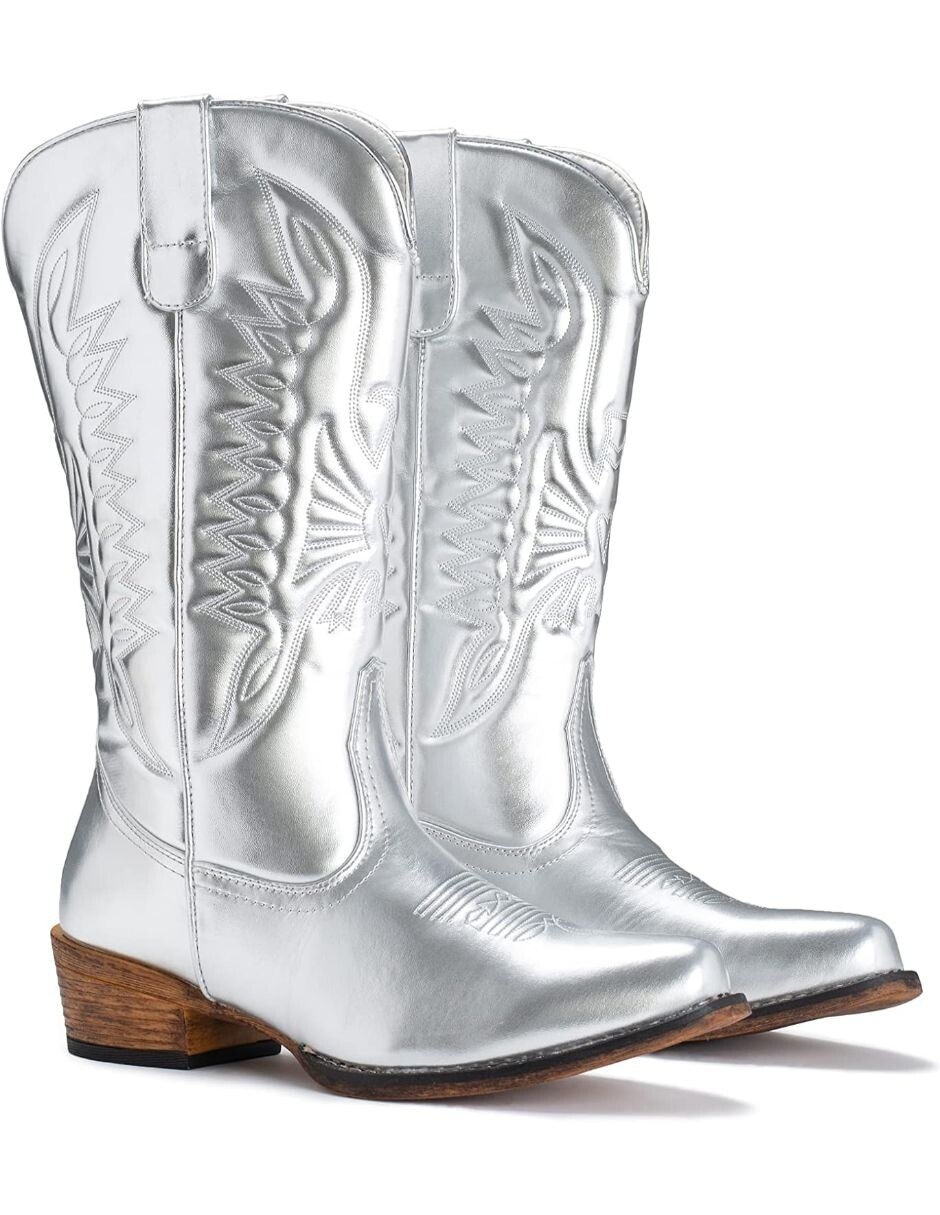 Bota cowboy abajo de la rodilla para mujer 5