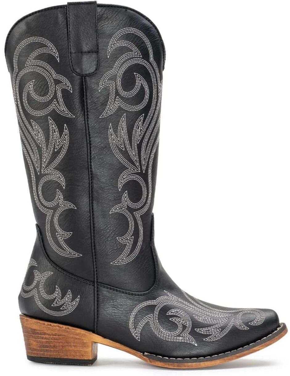 Bota cowboy abajo de la rodilla para mujer 5
