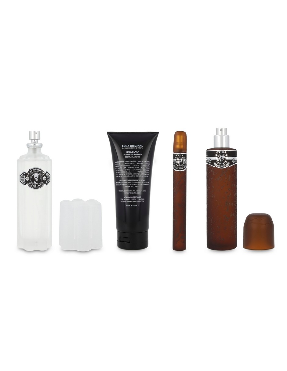 Kit eau de toilette Cuba para hombre