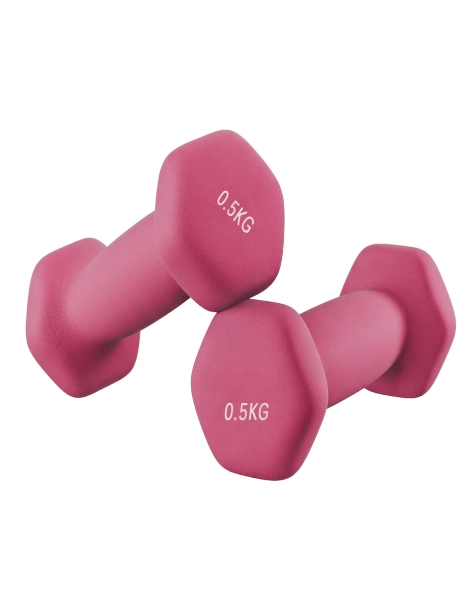 Set de mancuernas de peso fijo 1 kg 2 piezas Set de mancuernas de peso fijo 1 kg 2 piezas