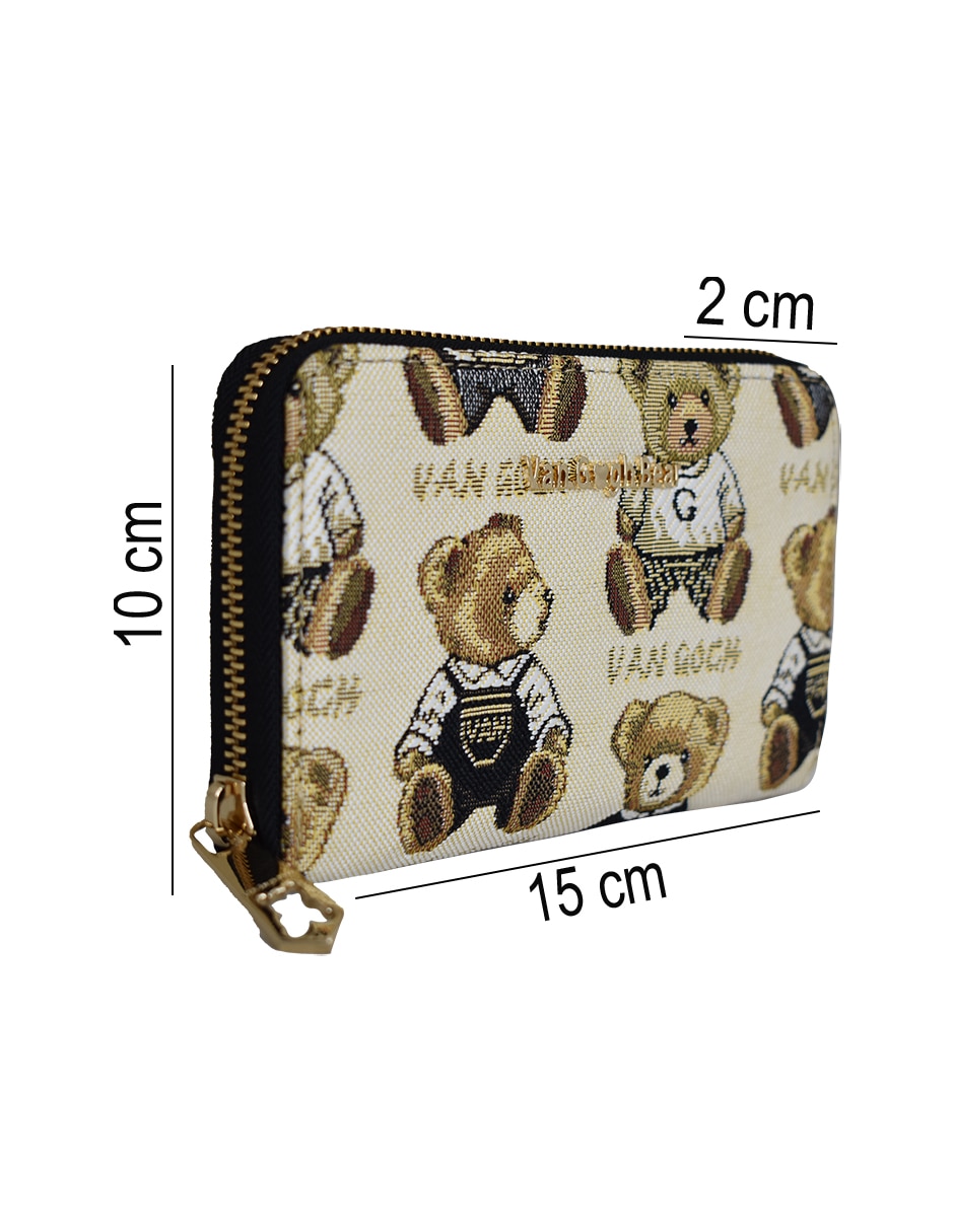 Cartera hbc-3-vw-012 super grey para mujer 5