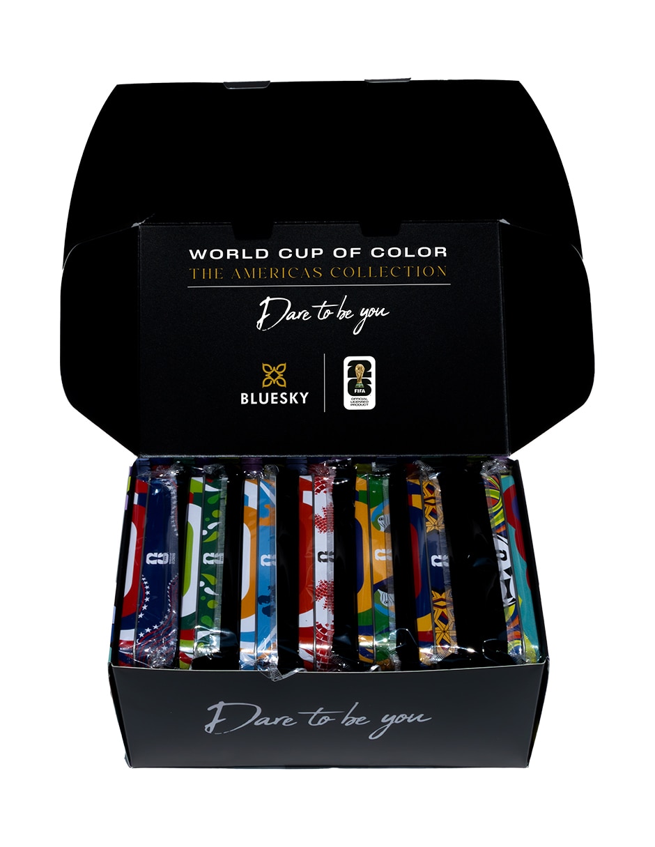Esmalte de uñas FIFA WORLD CUP Bluesky The Americas Collection Gift Box