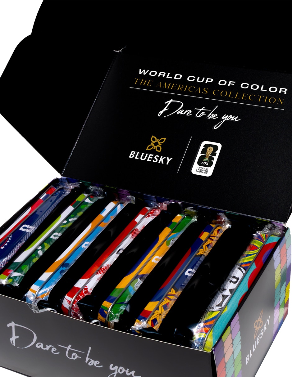 Esmalte de uñas FIFA WORLD CUP Bluesky The Americas Collection Gift Box