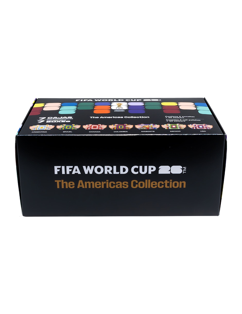 Esmalte de uñas FIFA WORLD CUP Bluesky The Americas Collection Gift Box