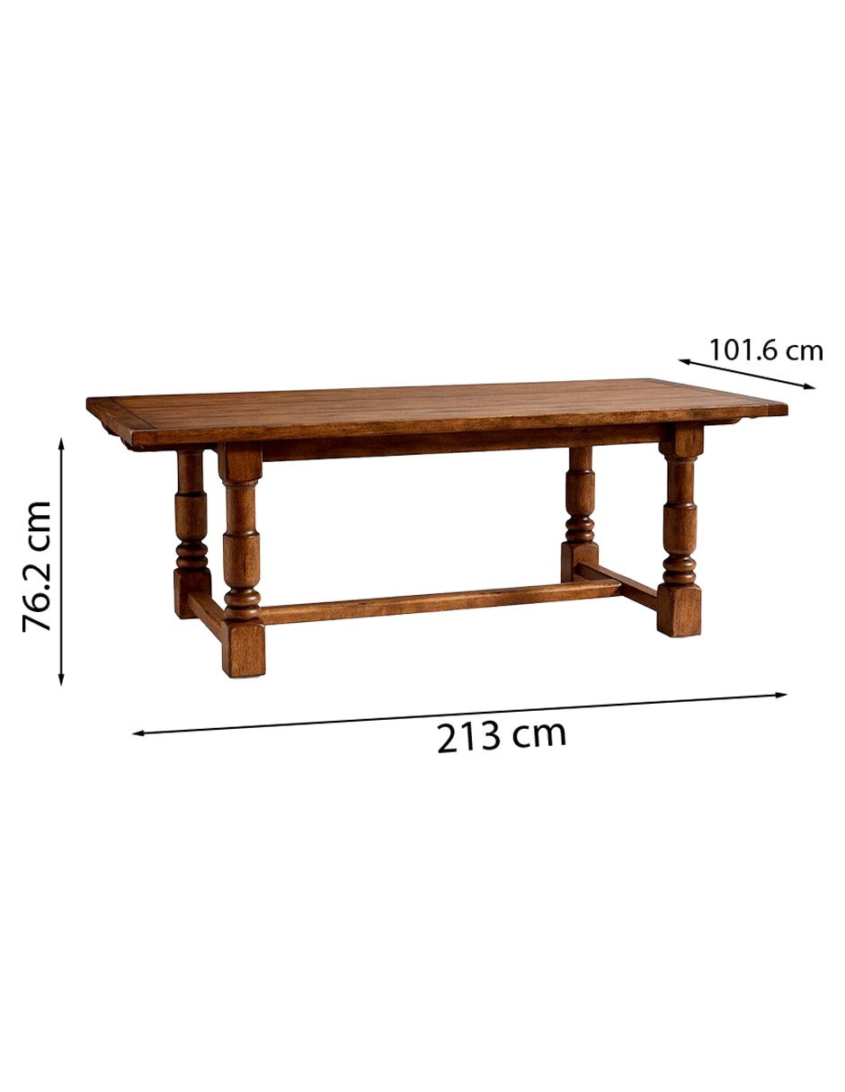 Mesa de comedor armable radcliffe 8