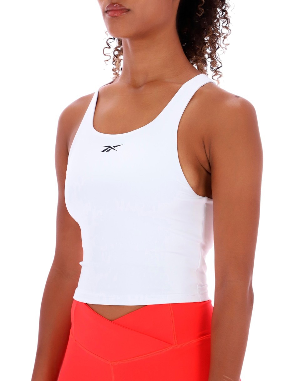 Playera tank top cuello redondo para mujer 5