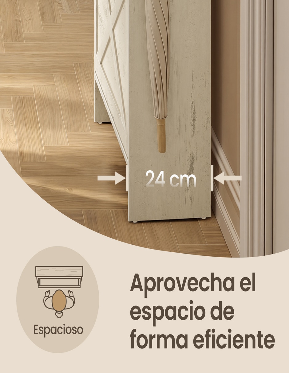 Zapatera armable Songmics Home Hains para 16 pares de zapatos