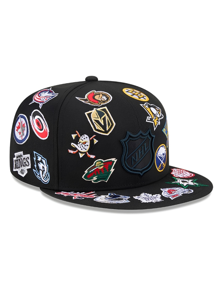 Gorra visera plana cerrada para Hockey National Hockey League para adulto 2