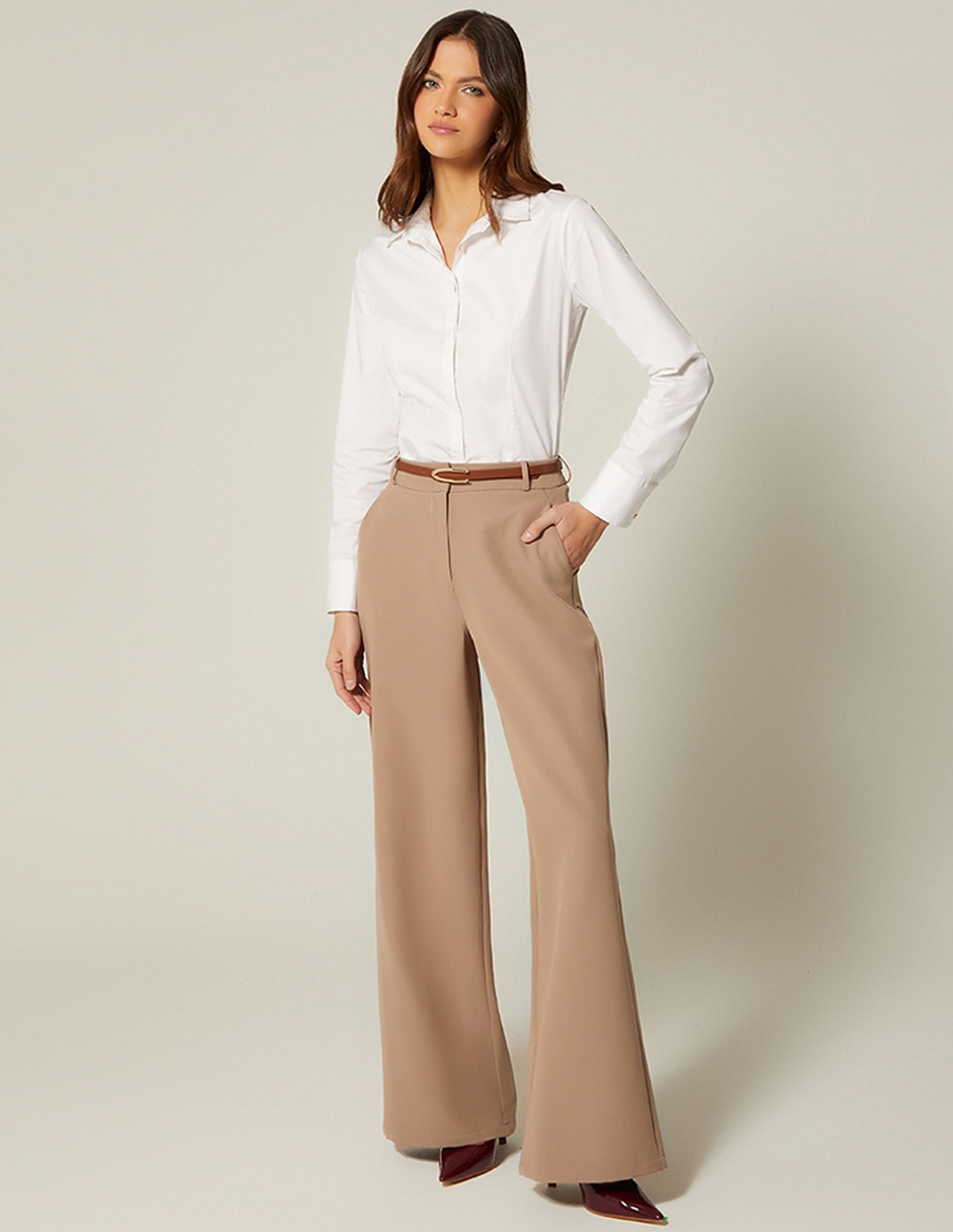 Blusa manga larga para mujer