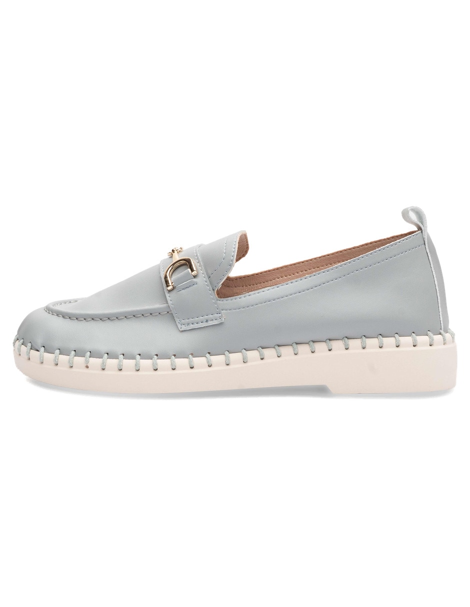 Mocasín de piel sintética para mujer Mocasín de piel sintética para mujer