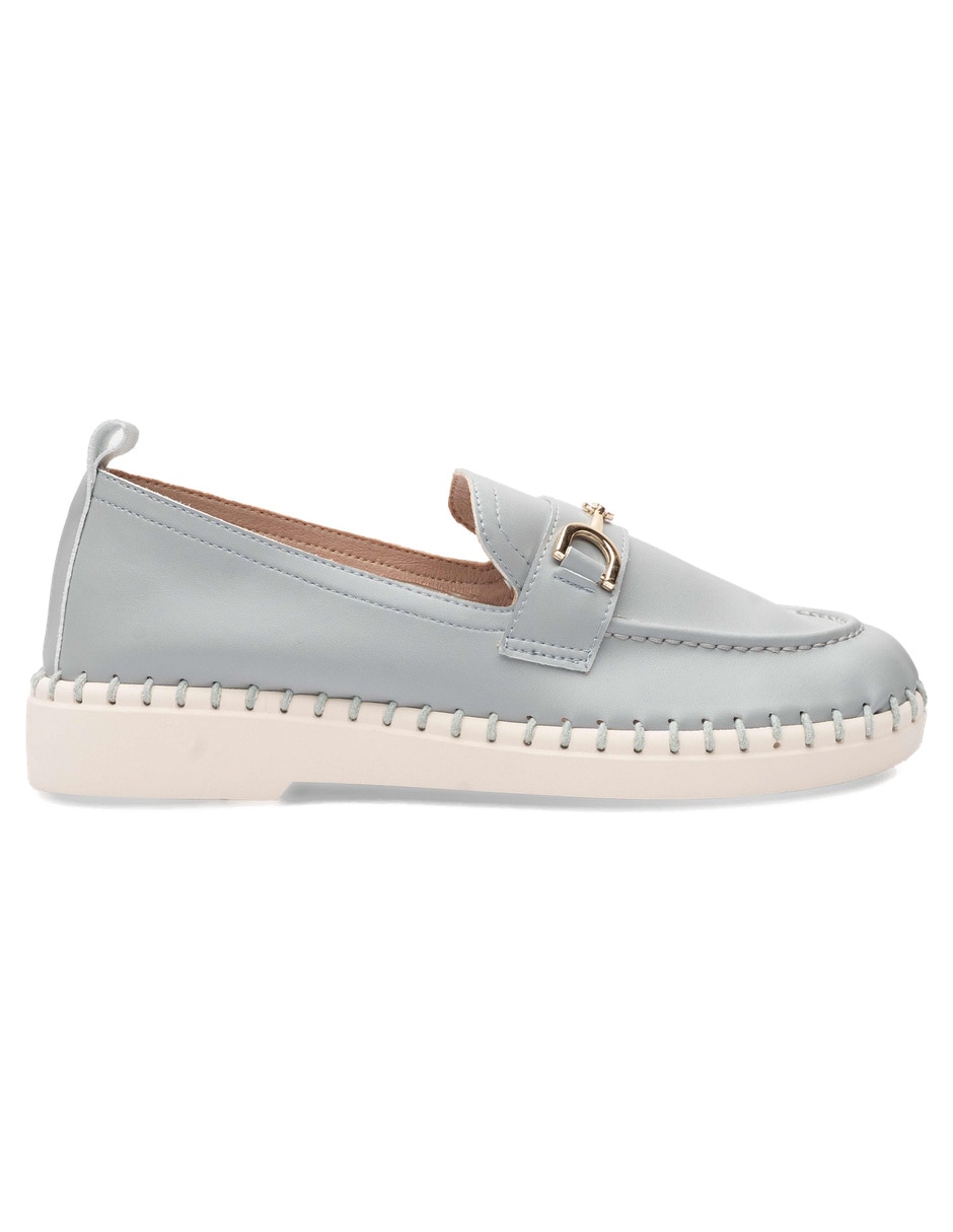 Mocasín de piel sintética para mujer 3