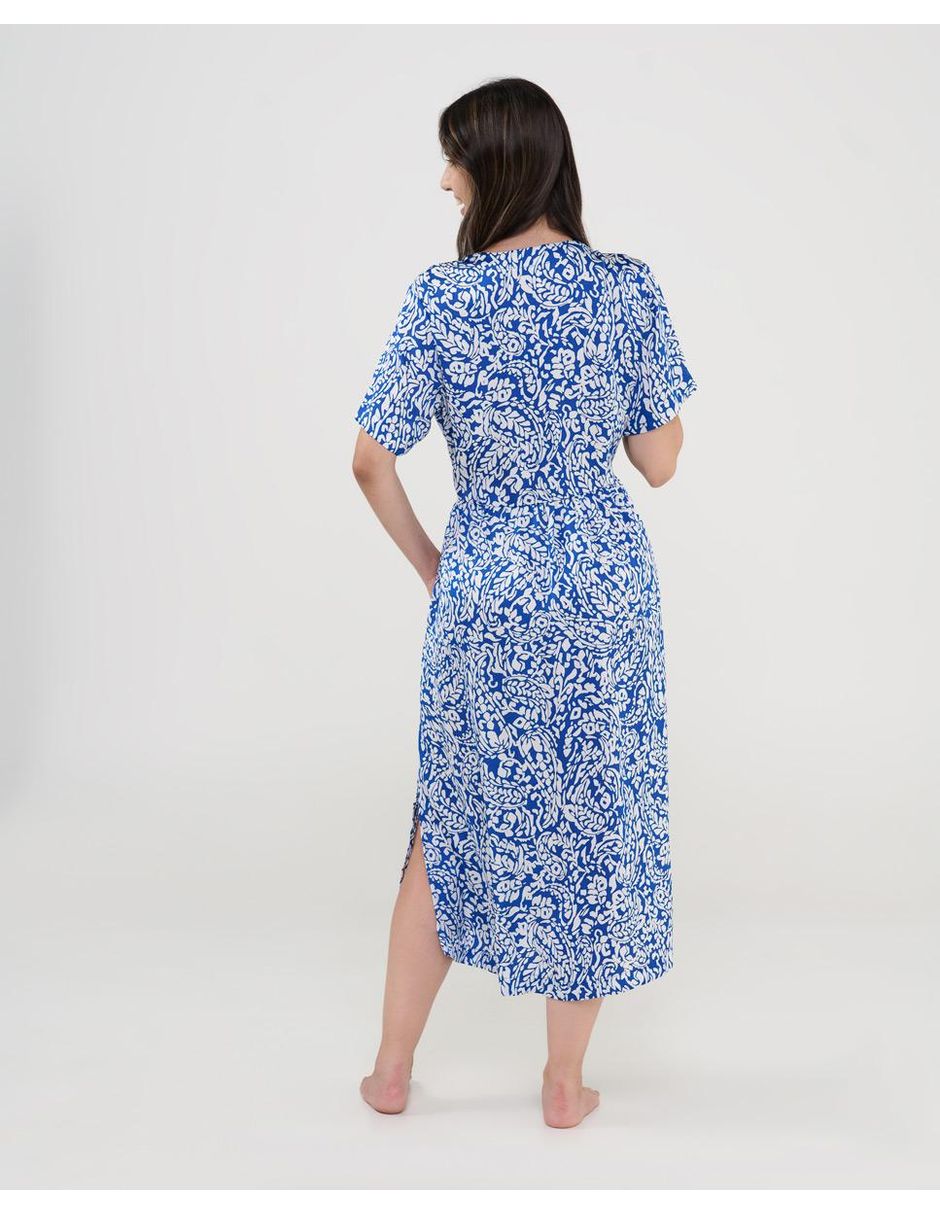 Vestido midi playa lohe para mujer
