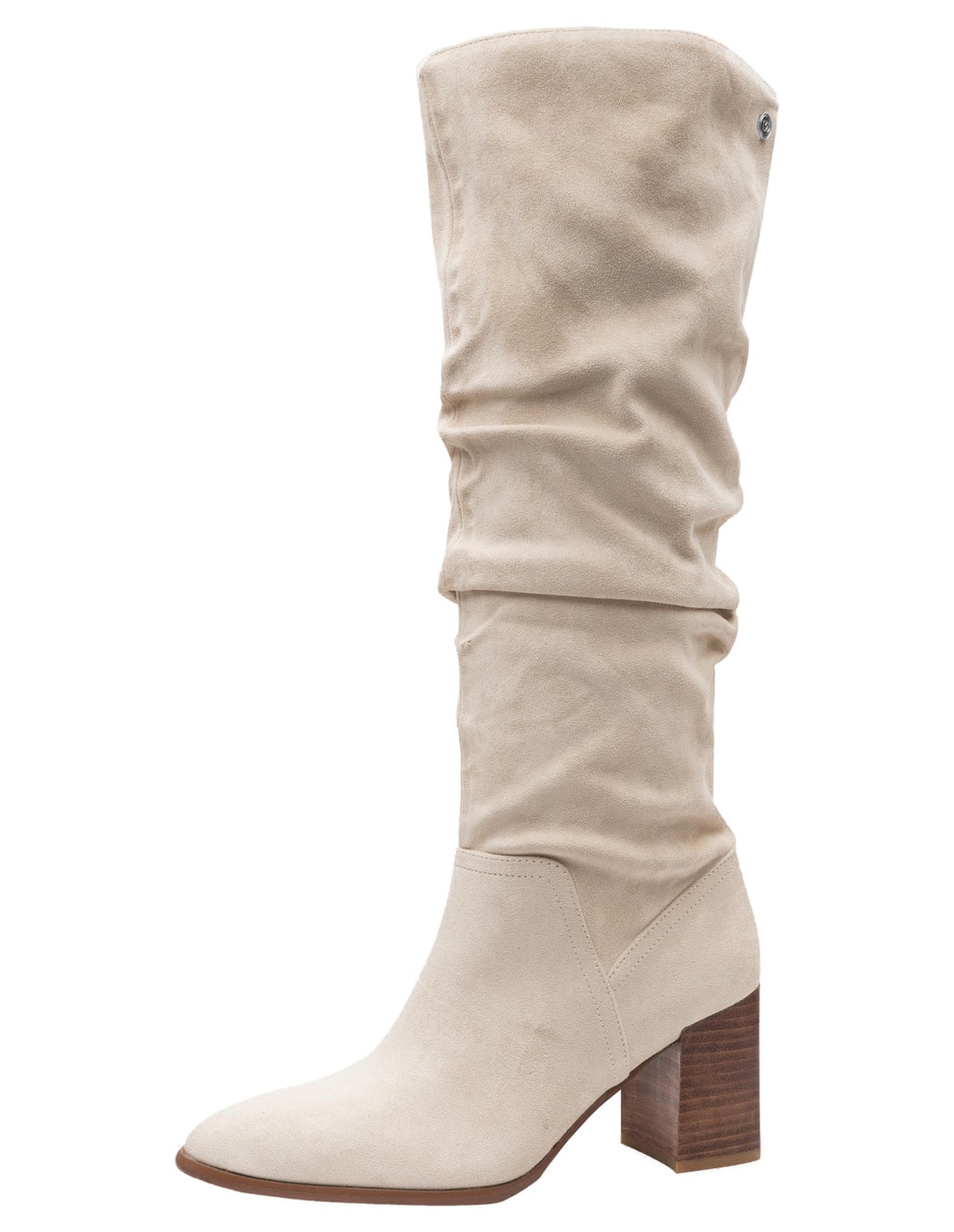 Bota abajo de la rodilla dorothy gaynor de gamuza para mujer
