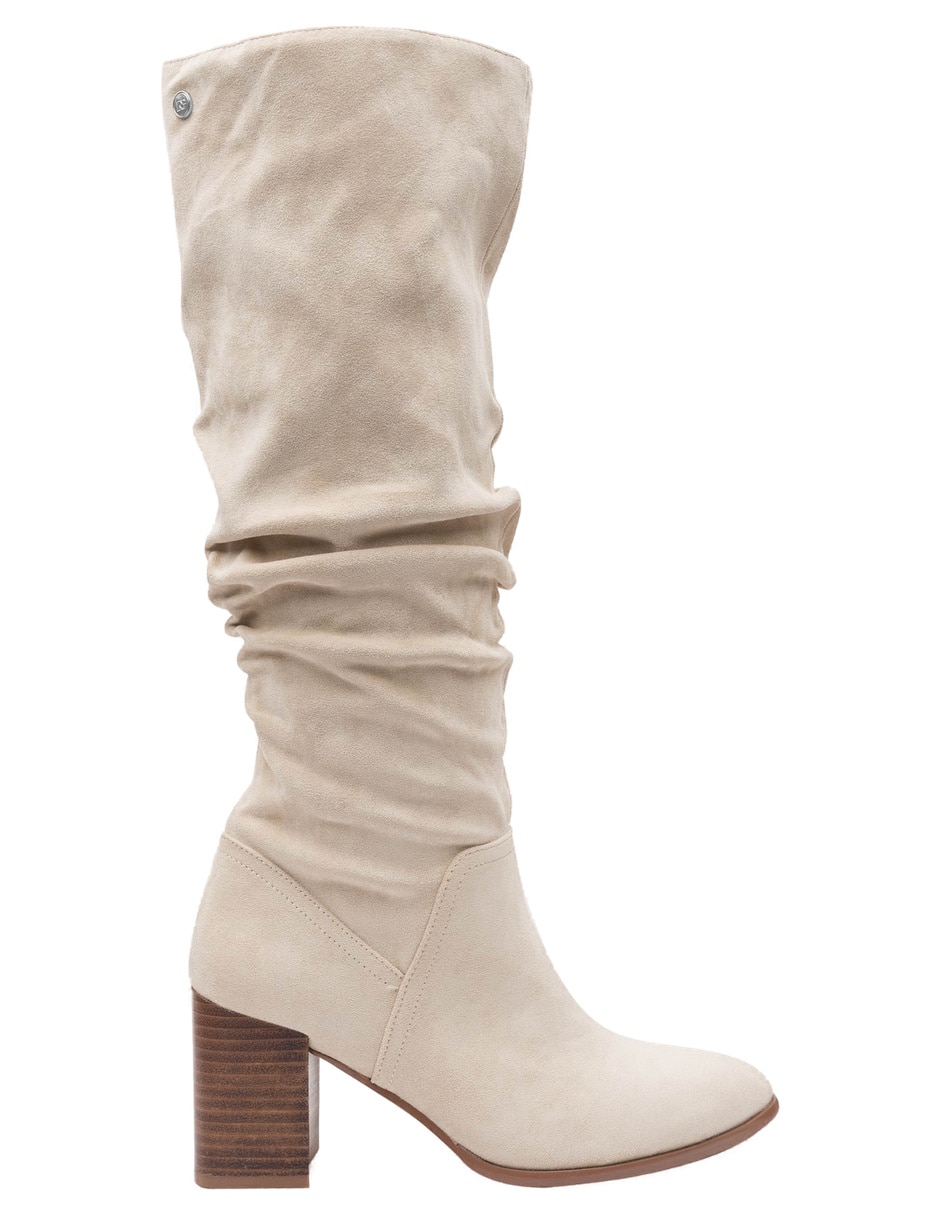 Bota abajo de la rodilla dorothy gaynor de gamuza para mujer