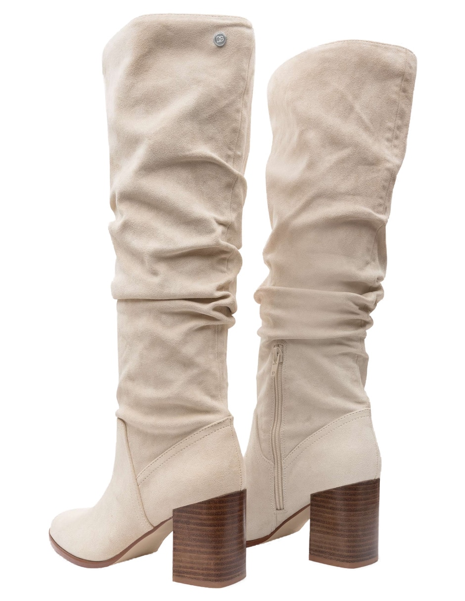 Bota abajo de la rodilla dorothy gaynor de gamuza para mujer