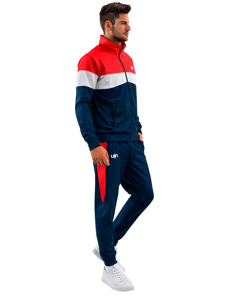 Conjunto deportivo regular uin con elástico para hombre