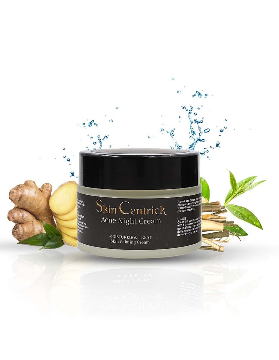 Crema hidratante de noche para el acné Skin Centrick