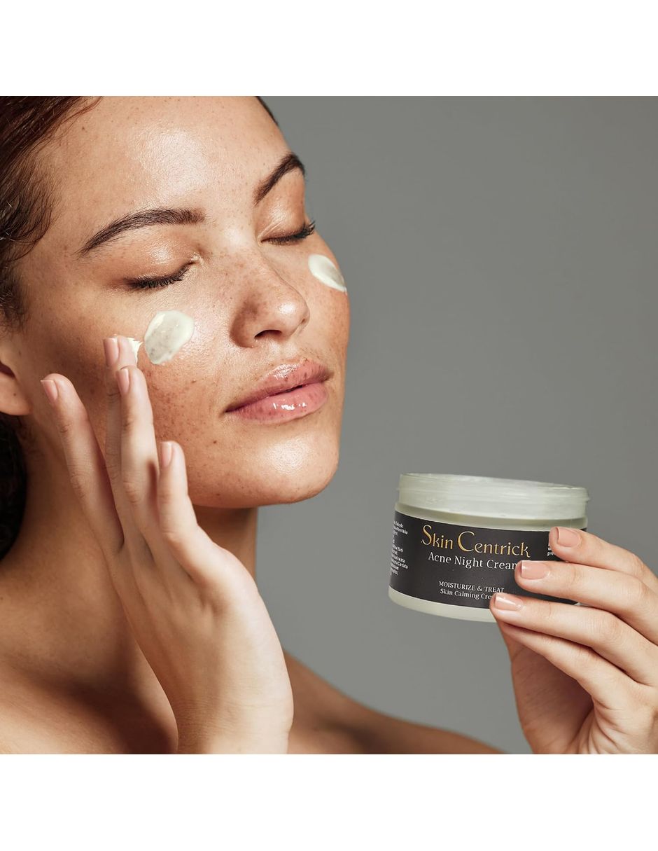 Crema hidratante de noche para el acné Skin Centrick